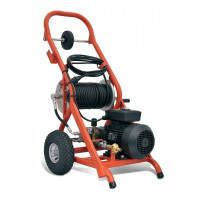 RIDGID KJ-1590 II Elektrická tlaková vodní čistička pro potrubí 32-150 mm 