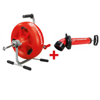 ROTHENBERGER 3S manuální spirálová čistička potrubí Ø 40 – 100 mm