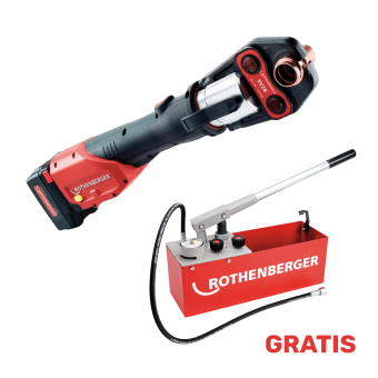 Rothenberger ROMAX 4000 B standardní lisovačka, AMP Share (Bosch akumulátory)